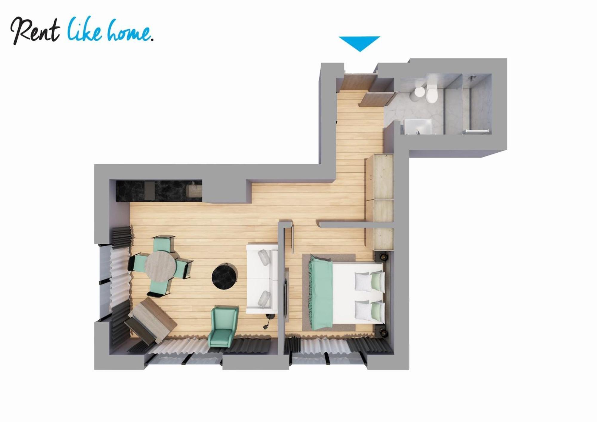 Apartamenty Deo Plaza By Rent Like Home Gdansk Ngoại thất bức ảnh